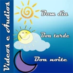 bom dia, tarde e noite, videos android application logo